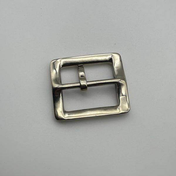 German Silver Belt Buckle Copper Casted Leather Fastener Buckle