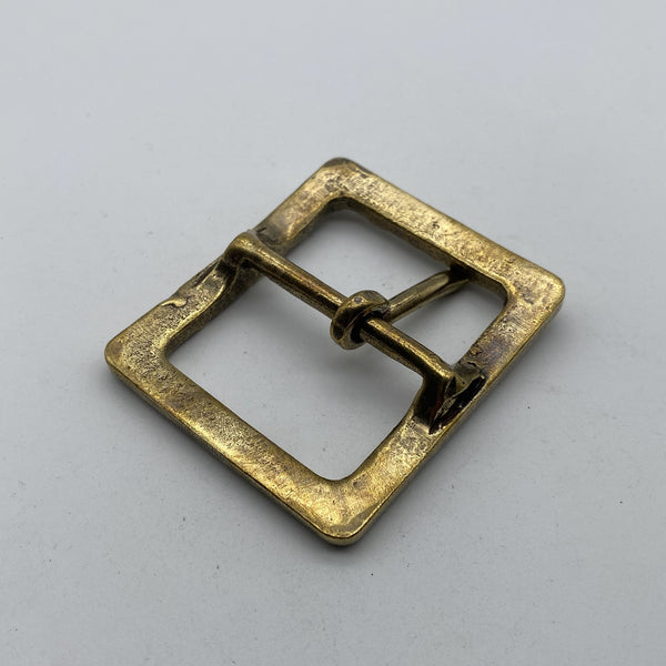 Brass Floral Buckle Tang Style Leather Belt Buckle Bag Fastener Hardwares