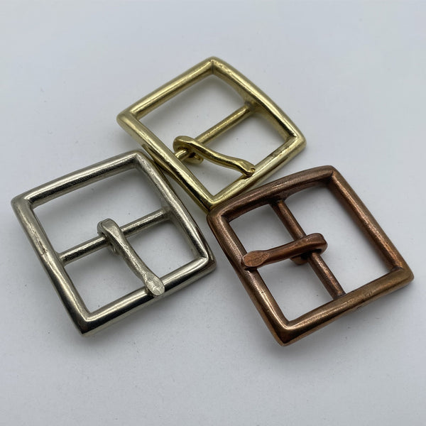 Copper Pin Buckle Stylish Leather Belt Buckle Classic Buckle Un-Coated,No Paint