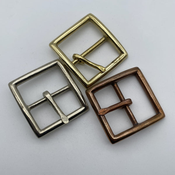 Copper Pin Buckle Stylish Leather Belt Buckle Classic Buckle Un-Coated,No Paint