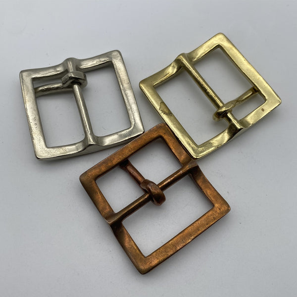 Copper Pin Buckle Stylish Leather Belt Buckle Classic Buckle Un-Coated,No Paint