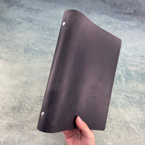 Italian vegetable-tanned cowhide A5 loose-leaf book, vintage distressed leather notebook, business notepad, travel diary