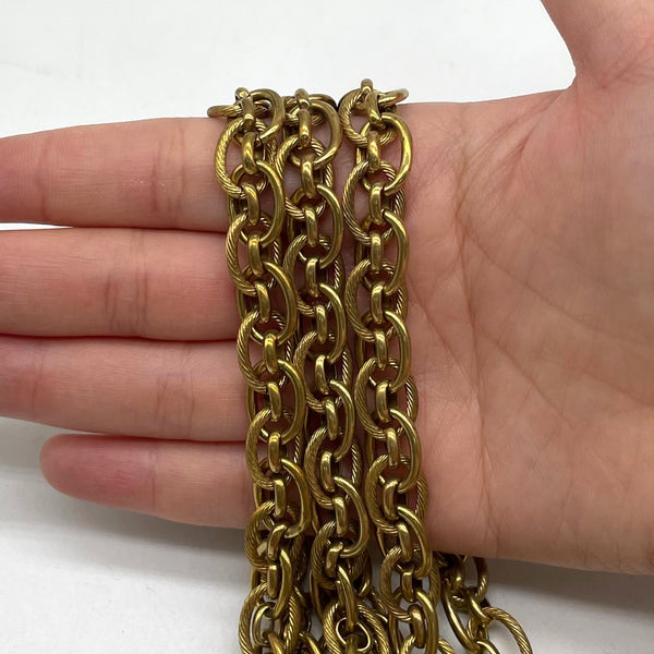 Gold Braided Metallic Trim, Multi-use Decorative Cord for Costumes &amp; Upholstery