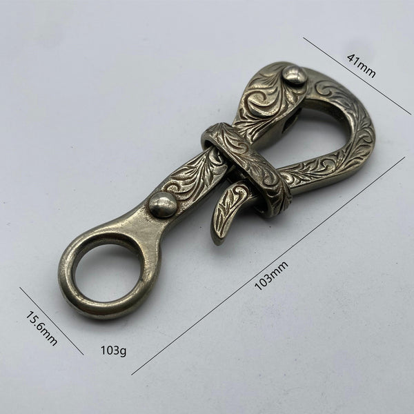 Pelican Hook Quick Release Buckle Men's Casual Leather Belt Buckle