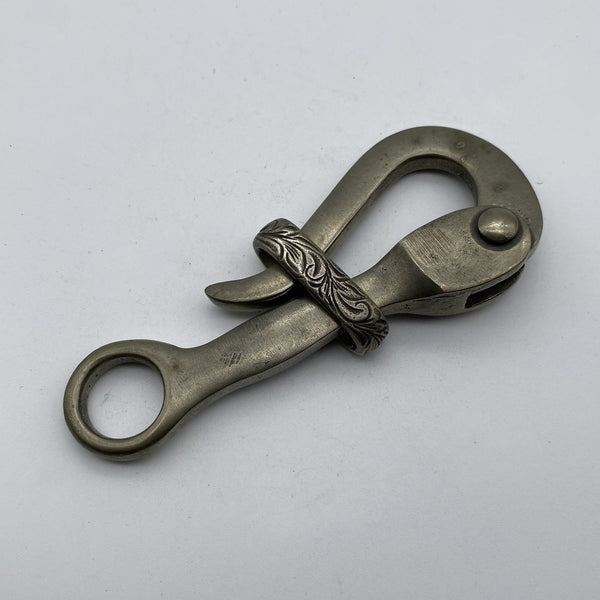 Pelican Hook Quick Release Buckle Men's Casual Leather Belt Buckle