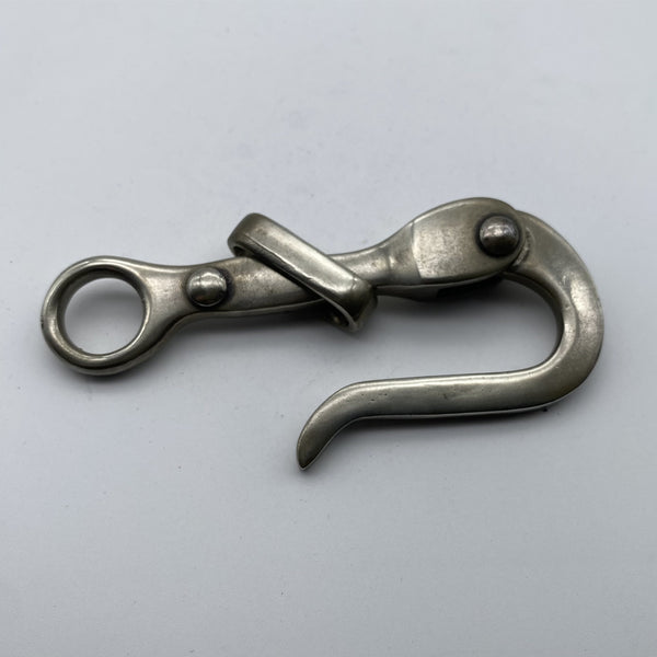 Copper Casted Pelican Buckle Leather Belt Fastener Hook