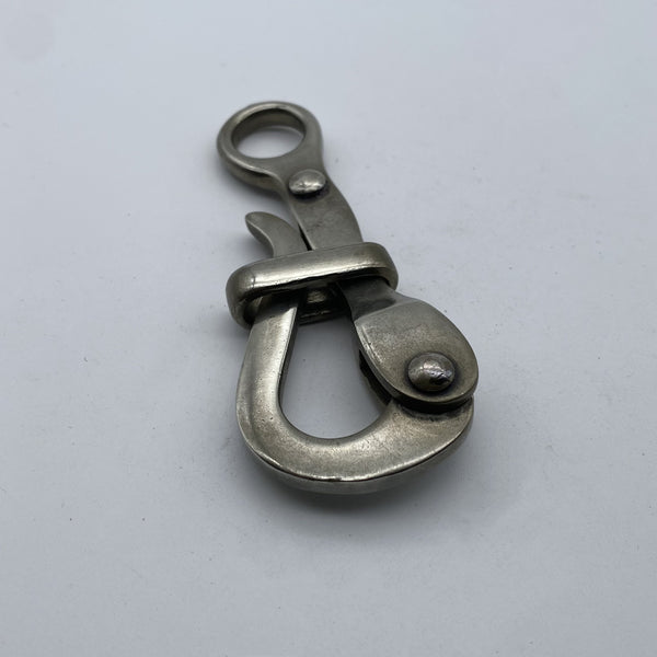 Copper Casted Pelican Buckle Leather Belt Fastener Hook