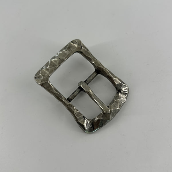 Hand Crafted Faceted Copper Buckle Cowboy Unique Belt Fasten Buckle 35mm
