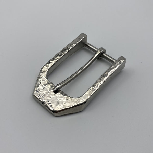 Stainless Fashion Buckle Men Women Belt Fastener Buckle Hammered Surface Buckle