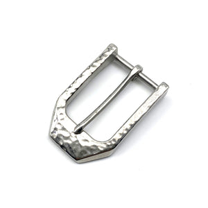 Stainless Fashion Buckle Men Women Belt Fastener Buckle Hammered Surface Buckle
