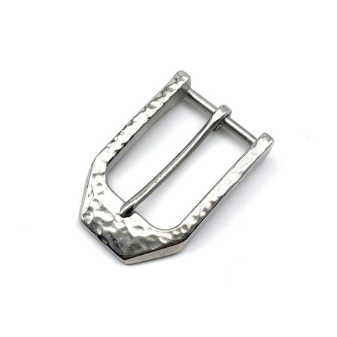 Stainless Fashion Buckle Men Women Belt Fastener Buckle Hammered Surface Buckle