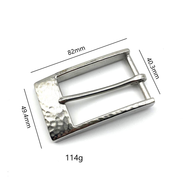Stainless Fashion Buckle Men Women Belt Fastener Buckle Hammered Buckle