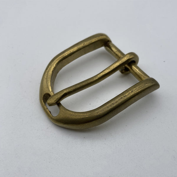 Brass D Shape Buckle Women Trendy Belt Buckle 34mm