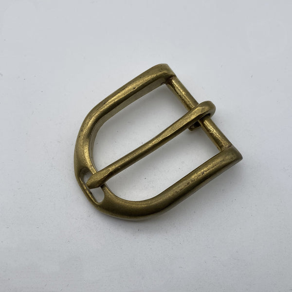Brass D Shape Buckle Women Trendy Belt Buckle 34mm