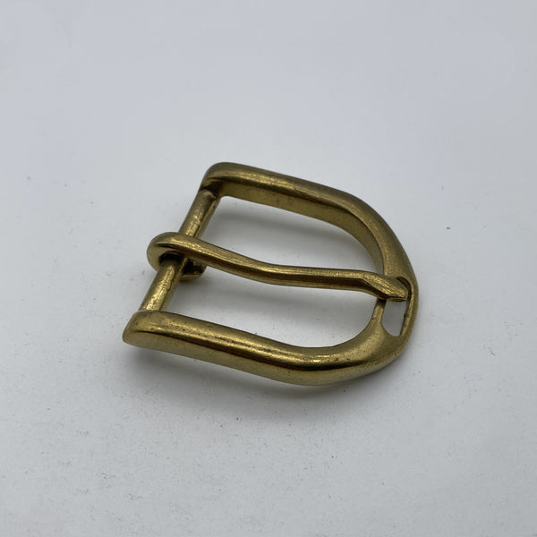 Brass D Shape Buckle Women Trendy Belt Buckle 34mm