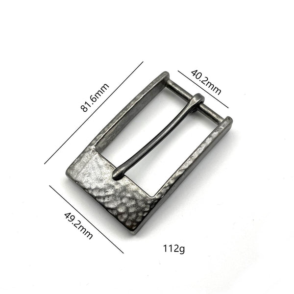 Stainless Fashion Buckle Men Women Belt Fastener Buckle Hammered Buckle