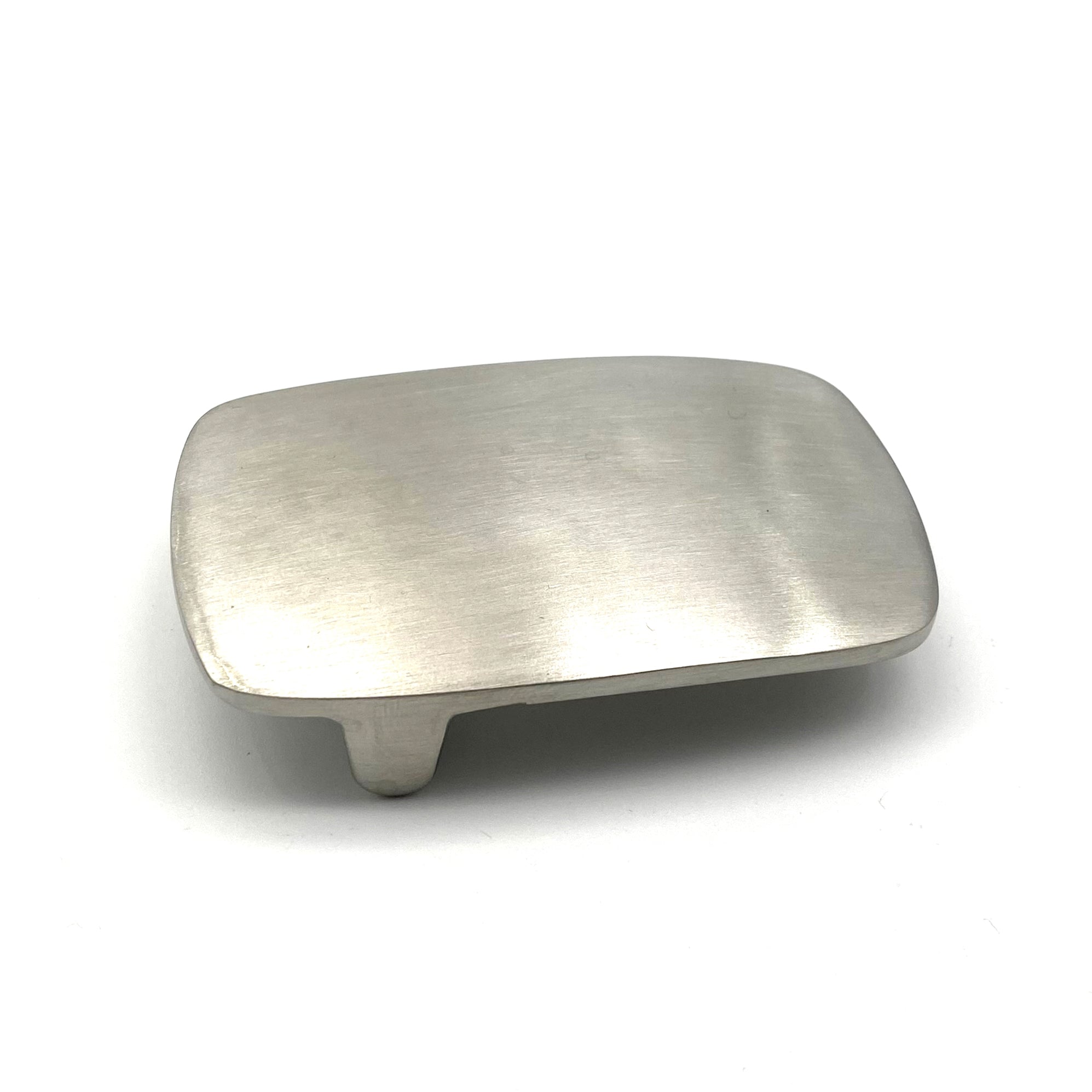 Matte Finish Stainless Plain Buckle For Leather Belt Crafting