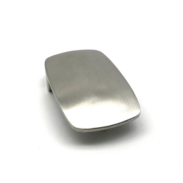 Matte Finish Stainless Plain Buckle For Leather Belt Crafting