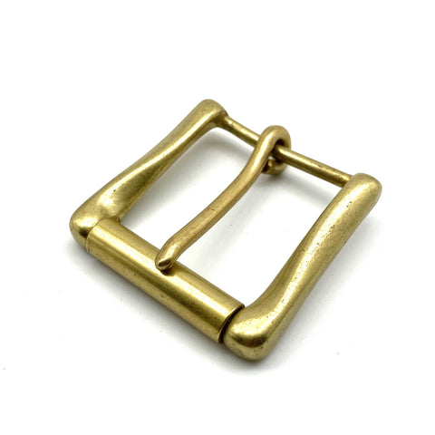 Solid Brass Roller Bar Buckle 1.5inch Men Leather Belt Fastener Buckle
