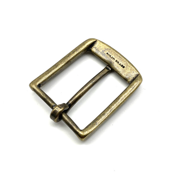 Bronze Brass Buckle Casual Leather Belt Buckle 40mm