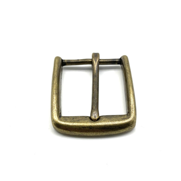 Bronze Brass Buckle Casual Leather Belt Buckle 40mm