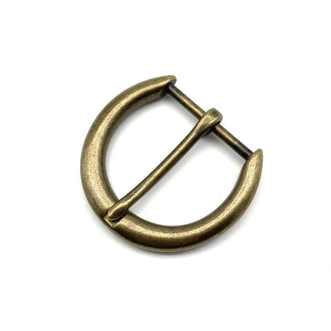 Bronze D Buckle Casual Leather Belt Buckle 40mm