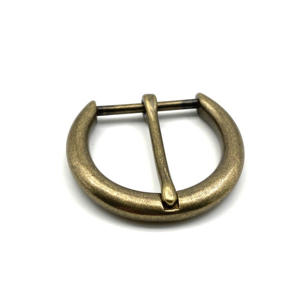 Bronze D Buckle Casual Leather Belt Buckle 40mm