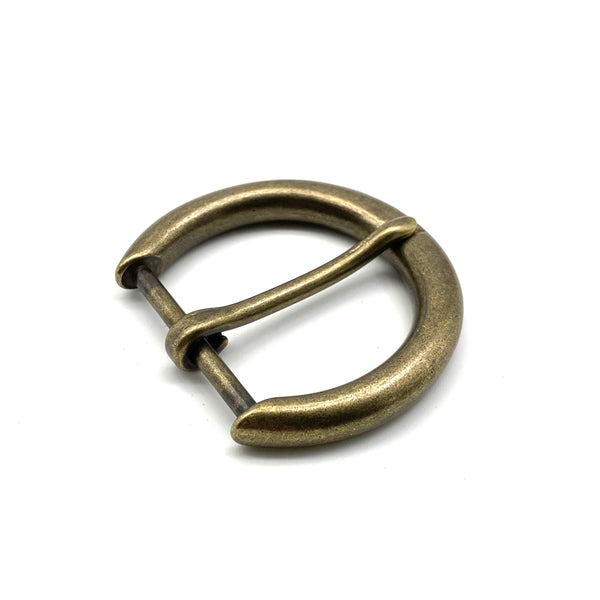 Bronze D Buckle Casual Leather Belt Buckle 40mm