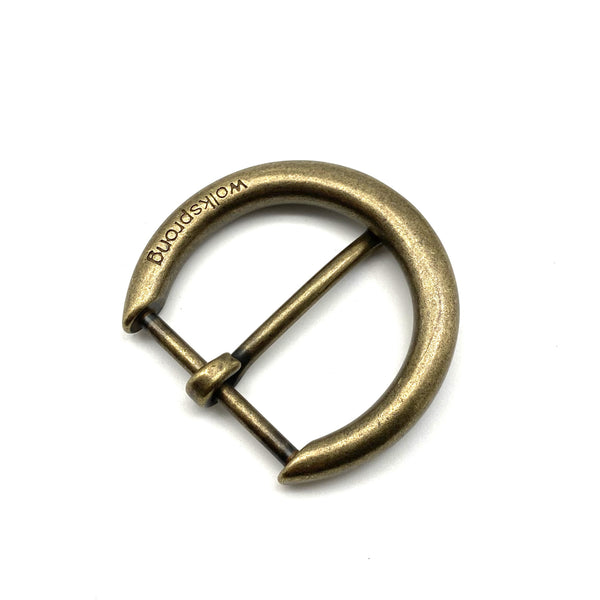 Bronze D Buckle Casual Leather Belt Buckle 40mm
