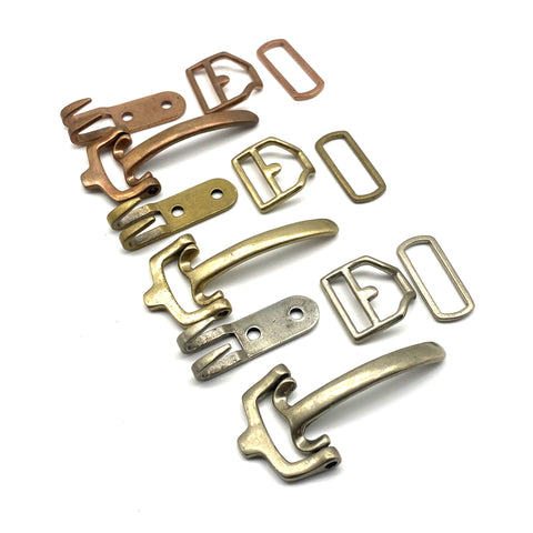Littleton Cavalry Buckle for 20-27mm Leather Strap,Women Belt Buckle,Kids Trendy Buckle