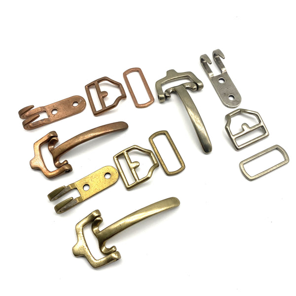 Littleton Cavalry Buckle for 20-27mm Leather Strap,Women Belt Buckle,Kids Trendy Buckle