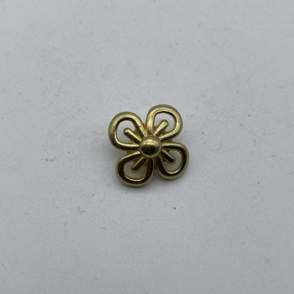 Brass Shank Button Coat Sewing Buttons Clothing Flower Button Sweater Button