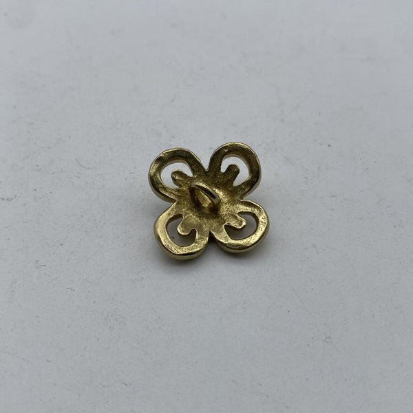 Brass Shank Button Coat Sewing Buttons Clothing Flower Button Sweater Button