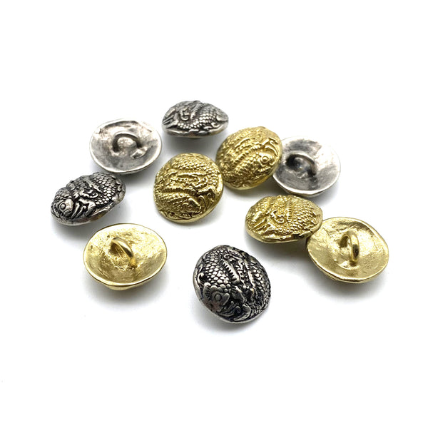 Copper Shank Button Coat Sewing Buttons Clothing Button Sweater Button 