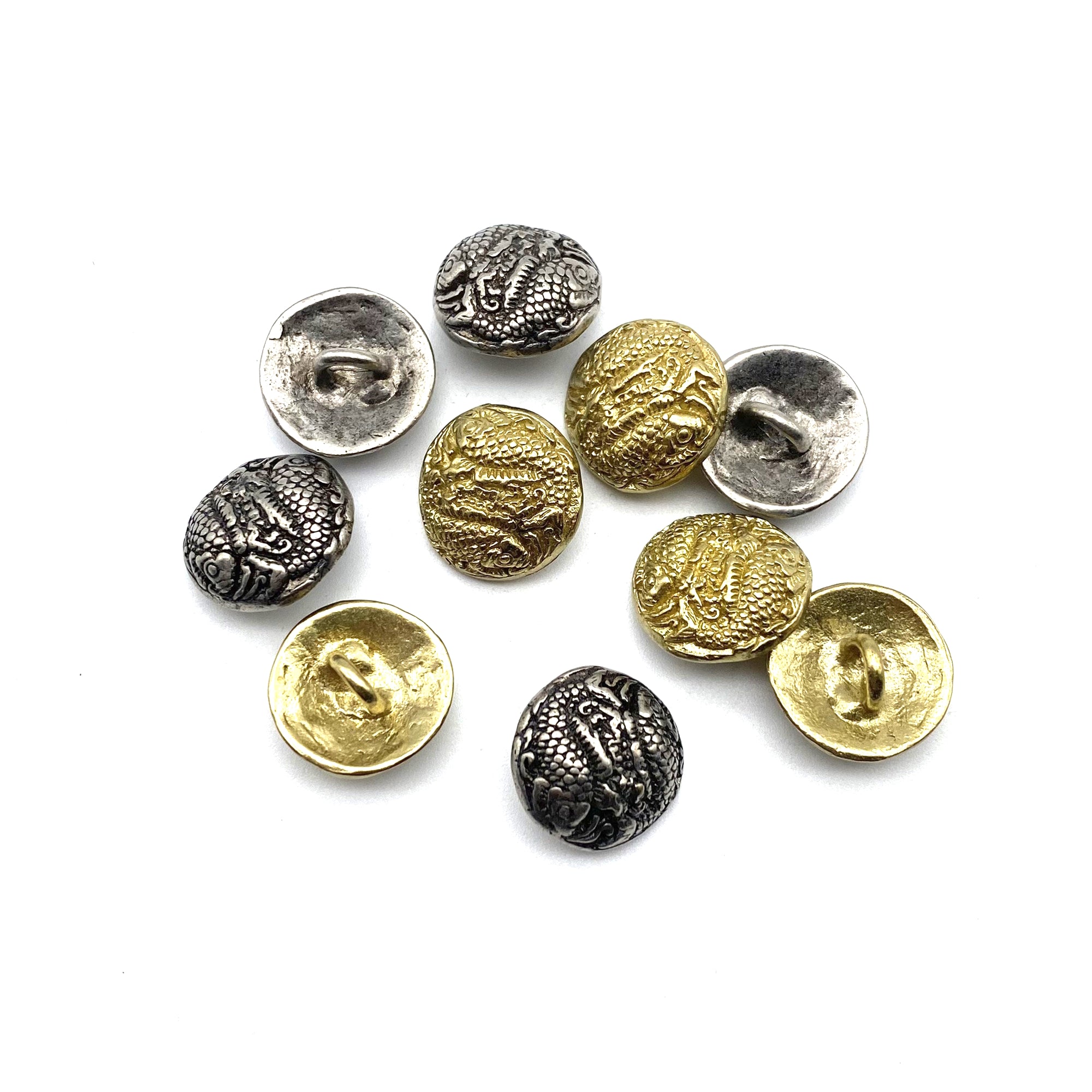 Copper Shank Button Coat Sewing Buttons Clothing Button Sweater Button 