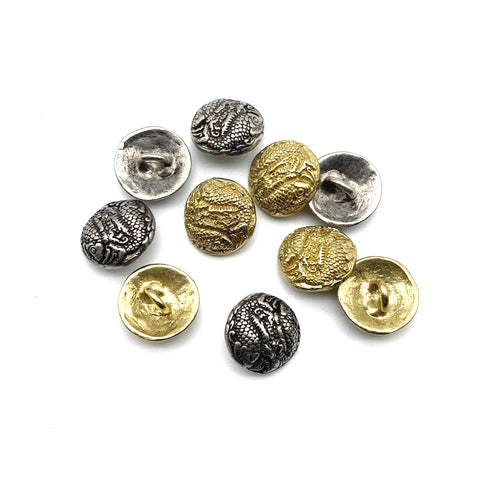 Copper Shank Button Coat Sewing Buttons Clothing Button Sweater Button 
