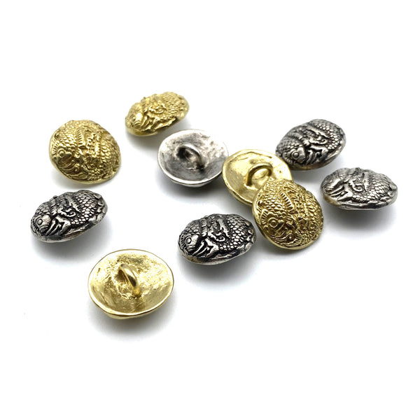 Copper Shank Button Coat Sewing Buttons Clothing Button Sweater Button 
