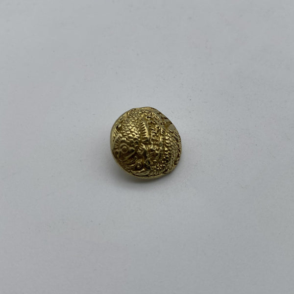 Vintage Shank Button Round Brass Sewing Button,Old Silver Buttons,Knitwear Button