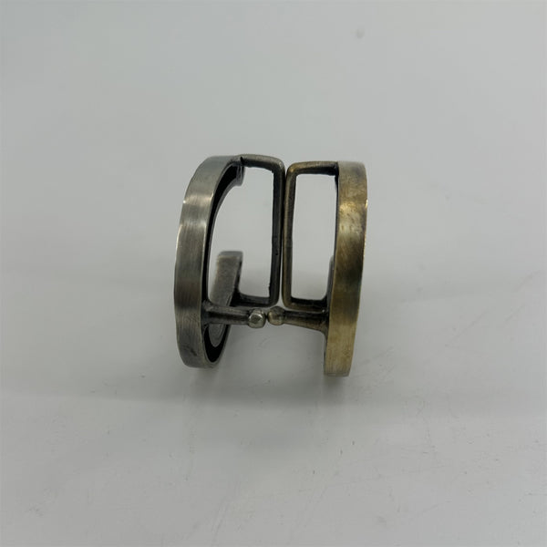 Horseshoe Design Belt Buckle Copper Casted