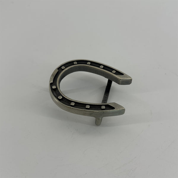 Horseshoe Design Belt Buckle Copper Casted