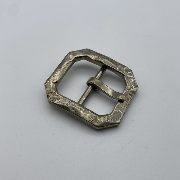 Men's Fashion Silver Buckle 30mm Vintage Copper Buckle Broken Style Man Outfit Buckle