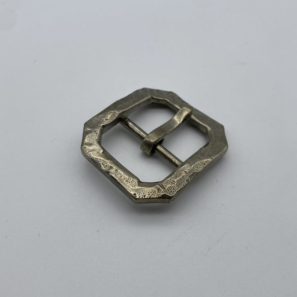 Men's Fashion Silver Buckle 30mm Vintage Copper Buckle Broken Style Man Outfit Buckle