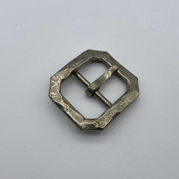 Men's Fashion Silver Buckle 30mm Vintage Copper Buckle Broken Style Man Outfit Buckle