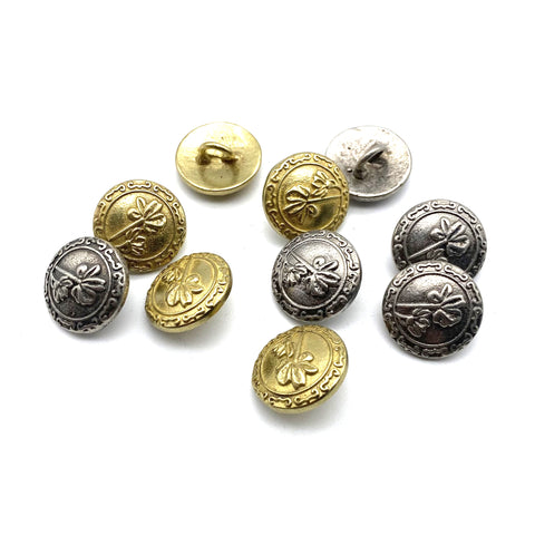 Brass Round Classic Sewing Button Clothing Button Replacement