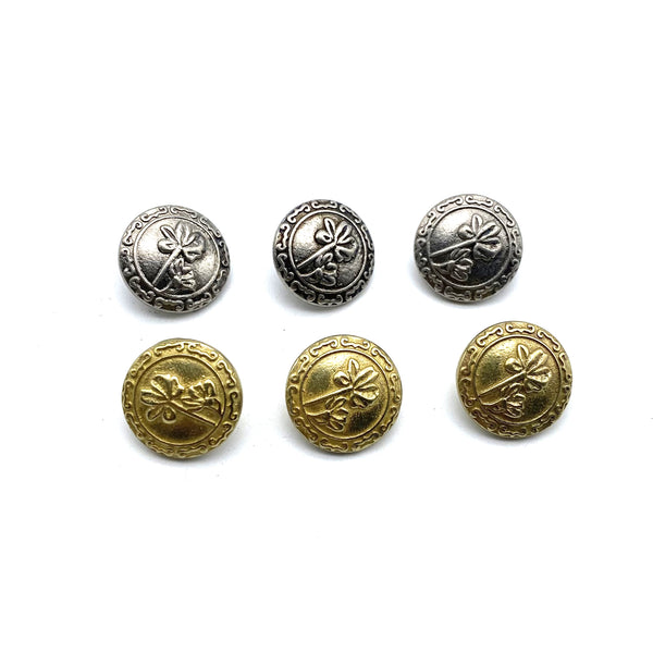 Brass Round Classic Sewing Button Clothing Button Replacement