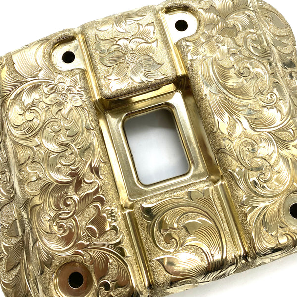 Brass Engraved Rocker Box Covers for Harley Davidson Spotster 883,Forty Eight,XL 1200