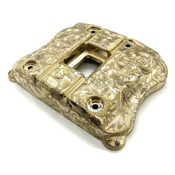 Brass Engraved Rocker Box Covers for Harley Davidson Spotster 883,Forty Eight,XL 1200