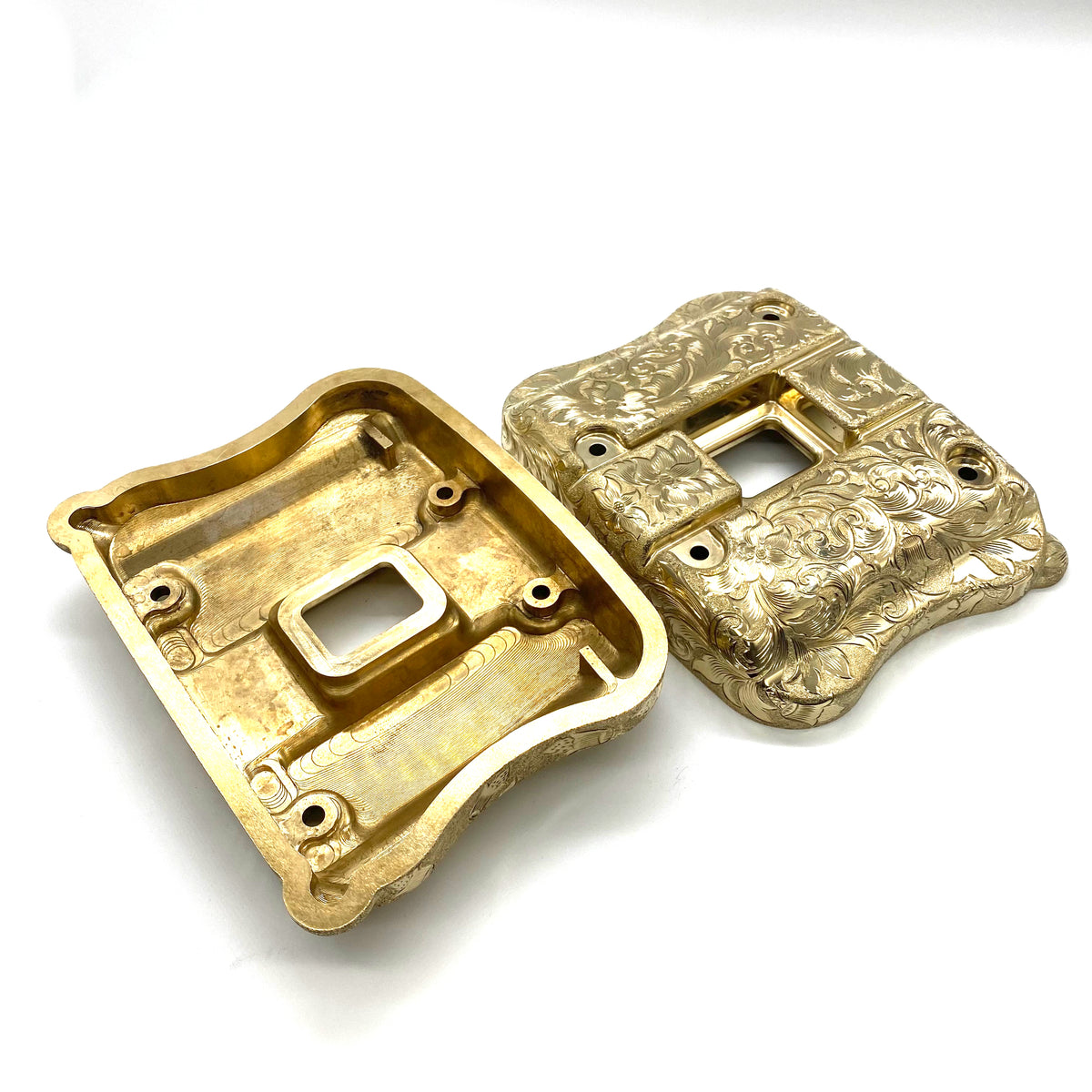 Brass Engraved Rocker Box Covers for Harley Davidson Spotster 883,Fort ...