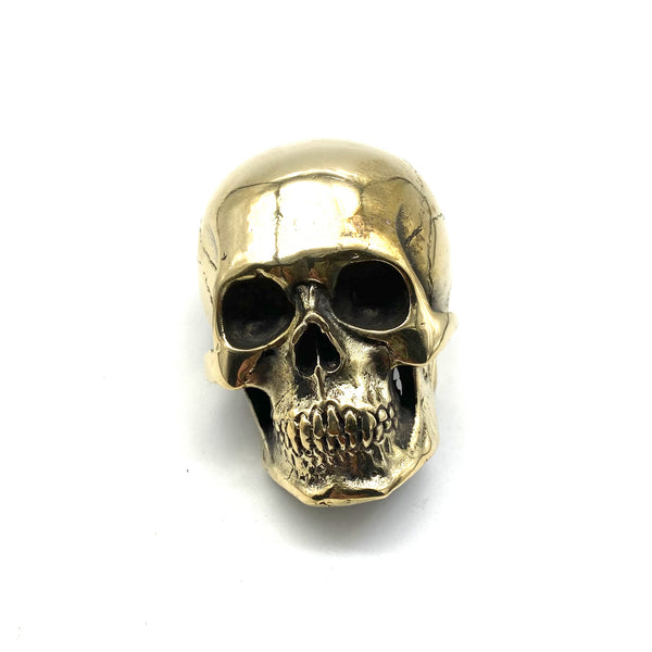 Copper Skull Buckle Motorcyclist Belt Buckle Dressing Buckle