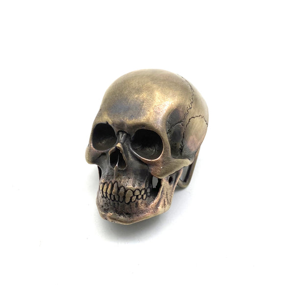 Copper Skull Buckle Motorcyclist Belt Buckle Dressing Buckle